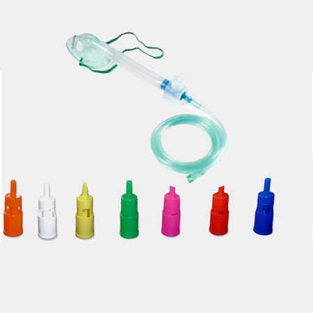 Maschera ossigeno tipo venturi ped. 