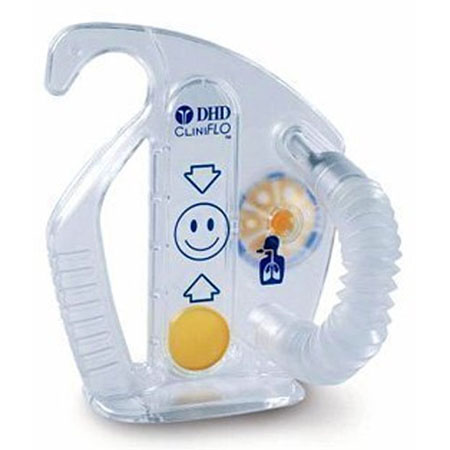 Incentivatore respir. per espansione polmonare cliniflo 