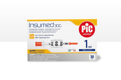 Siringa cc 1 insulina u100 g.30 rr spazio o, cf.30 pz, str 