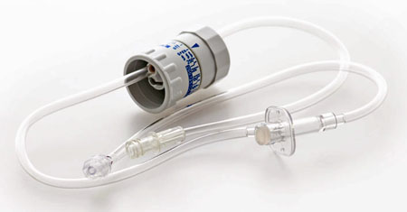 Deflussore prolunga c/microregolator s/camera x infusione parenterale 