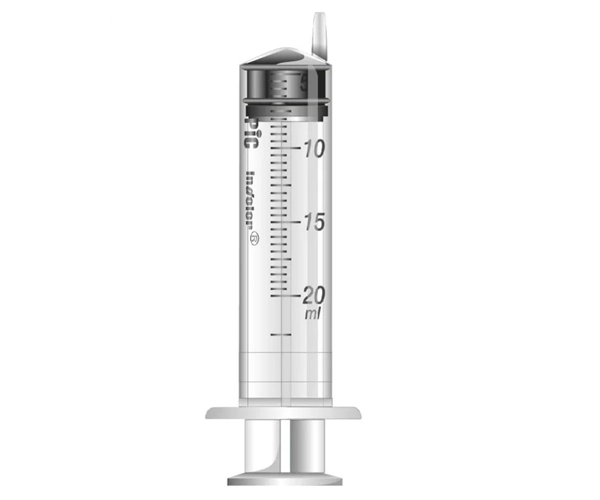 Siringa senza ago 20 ml sterile con cono eccentrico