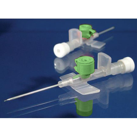 Ago cannula,2 vie, bd venflon pro 18g 1,3 x mm.32,verde conf. 50 pz 