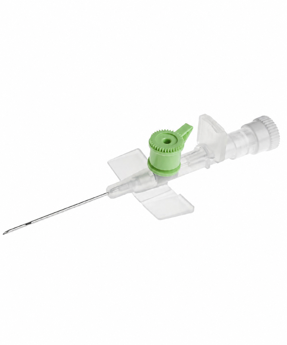 Ago cannula,2 vie, bd venflon 1 instanf. 18g mm.45, cf.50 pz. 