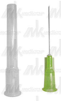 Ago microlance monouso str. bd verde 21gx0.8 x50mm  conf. 100 pz. 