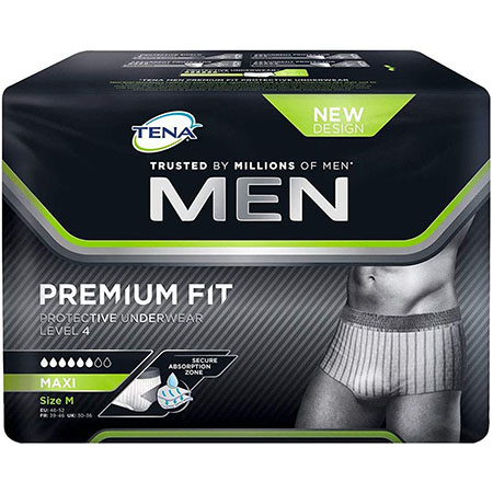 Pannolino tena men level 4, premium fit mis. l cf. 8pz. 