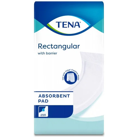 Pannolino rettangolare tena con barriera 50x15 conf. 30 pz. 