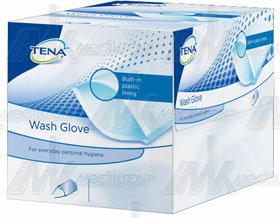 Guanto igiene tena wash glove impermeabile conf. 175 pz 