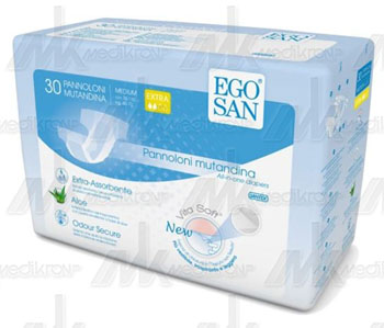 Pannolino mutandina egosan extra mis. large in conf. da 30 pz. 