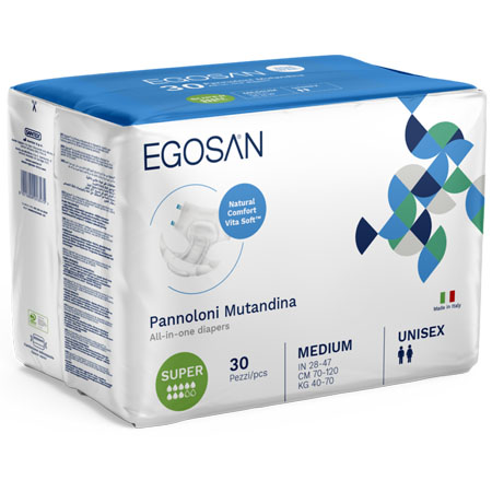 Pannolino mutandina egosan super mis. m -  in conf. da 30 pz. 