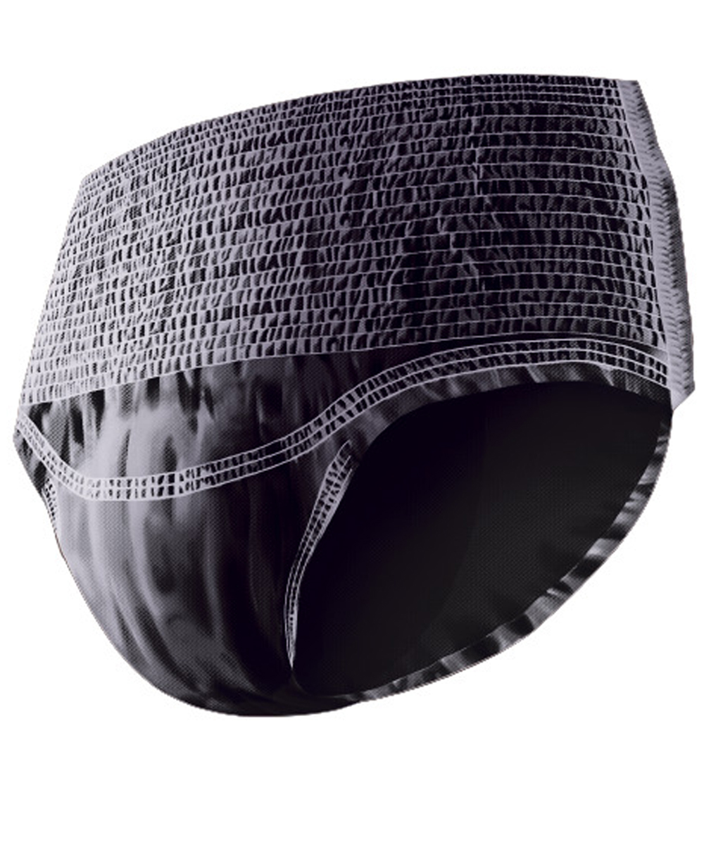 Pants Black Uomo Mutandine Assorbenti per Incontinenza