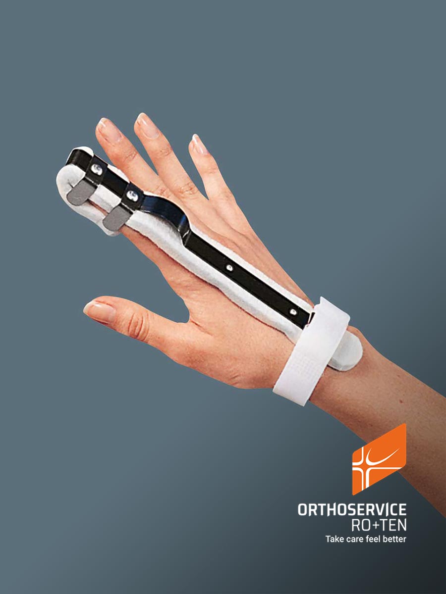 Ro+ten splint,ferula di bunnel, dito singolo (estensione), mis. l 