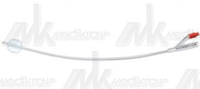 Catetere foley brillant a permanenza silicone 2 vie cm. 40 ch 16 
