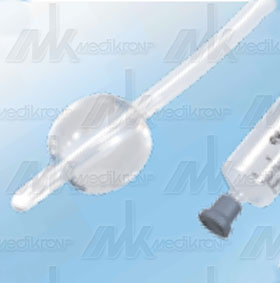 Catetere foley brillant a permanenza silicone 2 vie cm. 40 ch 20 