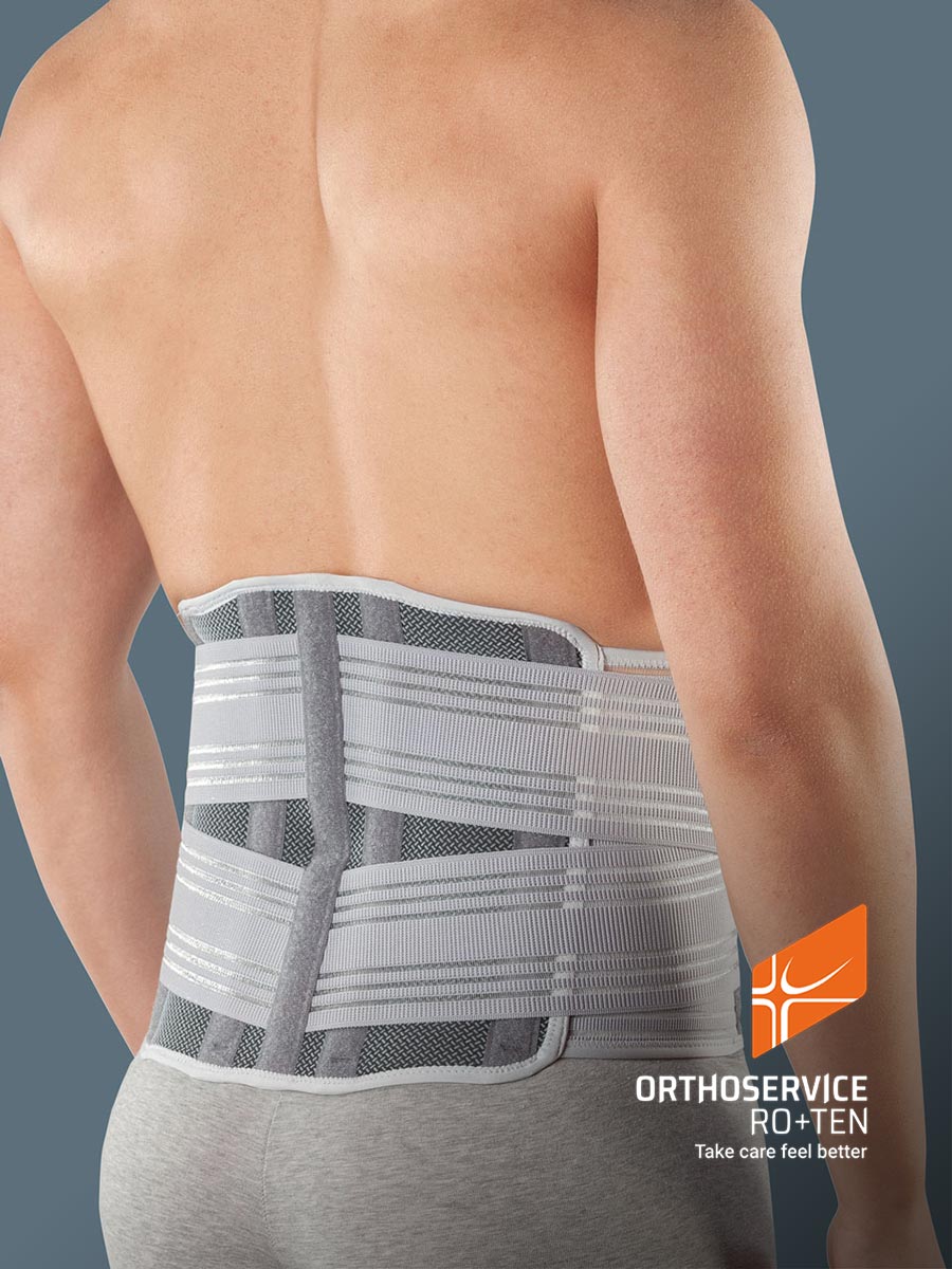 Ro+ten corsetto basso lumboskill70 elastico lombosacrale tg. m, grigio 