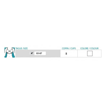 Reggiseno Allattamento MK - Senza Ferretti, Coppe Morbide In Tessuto Antibatterico, Bianco, Taglia 3F