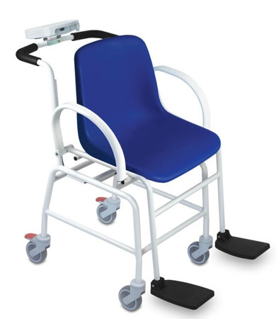 Bilancia pesapersone elet. a sedia wunder - port. 300kg. c/omol. 