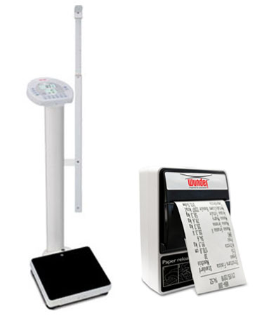 Bilancia wunder elettr. prof. c/alt. stamp.termica e omolog. port. 300kg 