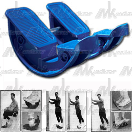 Sistema stretching doppio per riabilitazione e stretching 