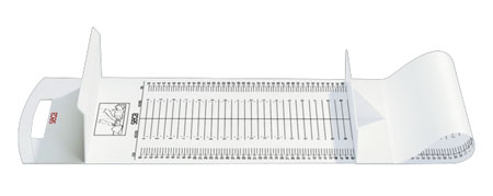 Misuratore per neonati, seca 210 in plastica, da cm.10 a 99,div.mm.5 