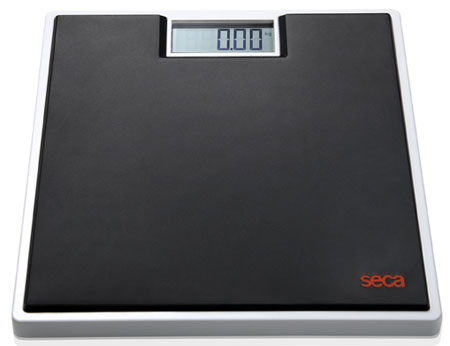 Bilancia dig. seca 803n, nera max kg.150, div.gr.100 uso privato 