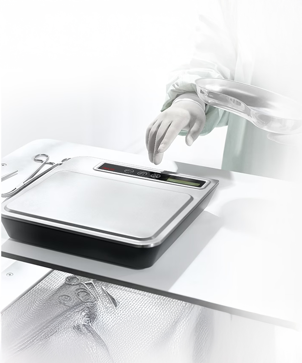 Bilancia dig. seca 856 pesa organi e tessuti portata 5 kg div. 1 gr 