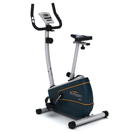 Cyclette tempo, console digit.,varie funzioni: pulsazioni, calorie, ecc. 