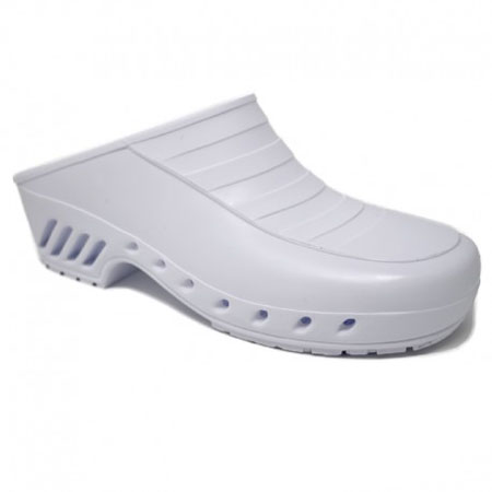 Zoccolo autoclavabile-antistatico bianco mis.41 