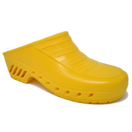 Zoccolo autoclavabile-antistatico giallo mis.42 