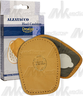 Alzatacco tallonite in lattice c/riv in pelle color cuoio mis. i 