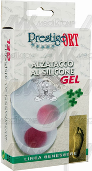 Alzatacco in silicone con potere ammortizzante mis. l 40/43 