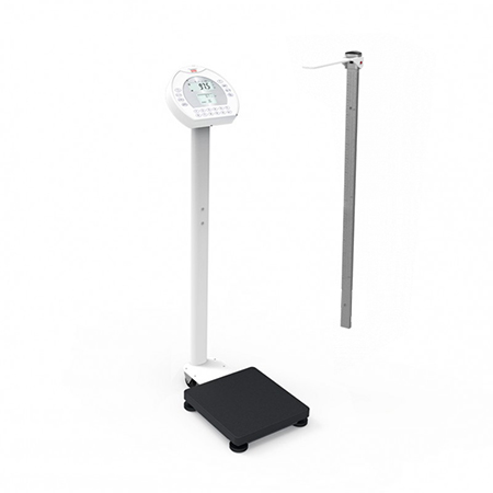 Bilancia dig. a colonna rb200 c/statimetro teles. professionale 250kg 