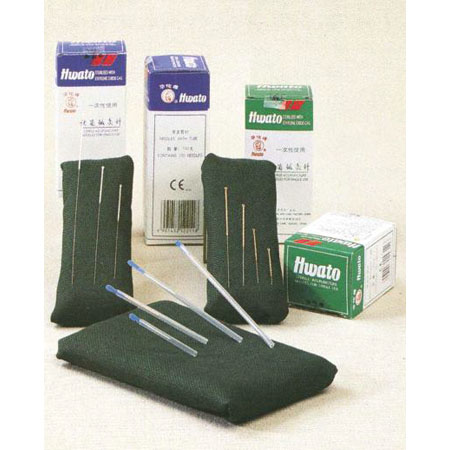 Ago agopuntura hwato con tubo 0,32x50mm cf.100 pz 