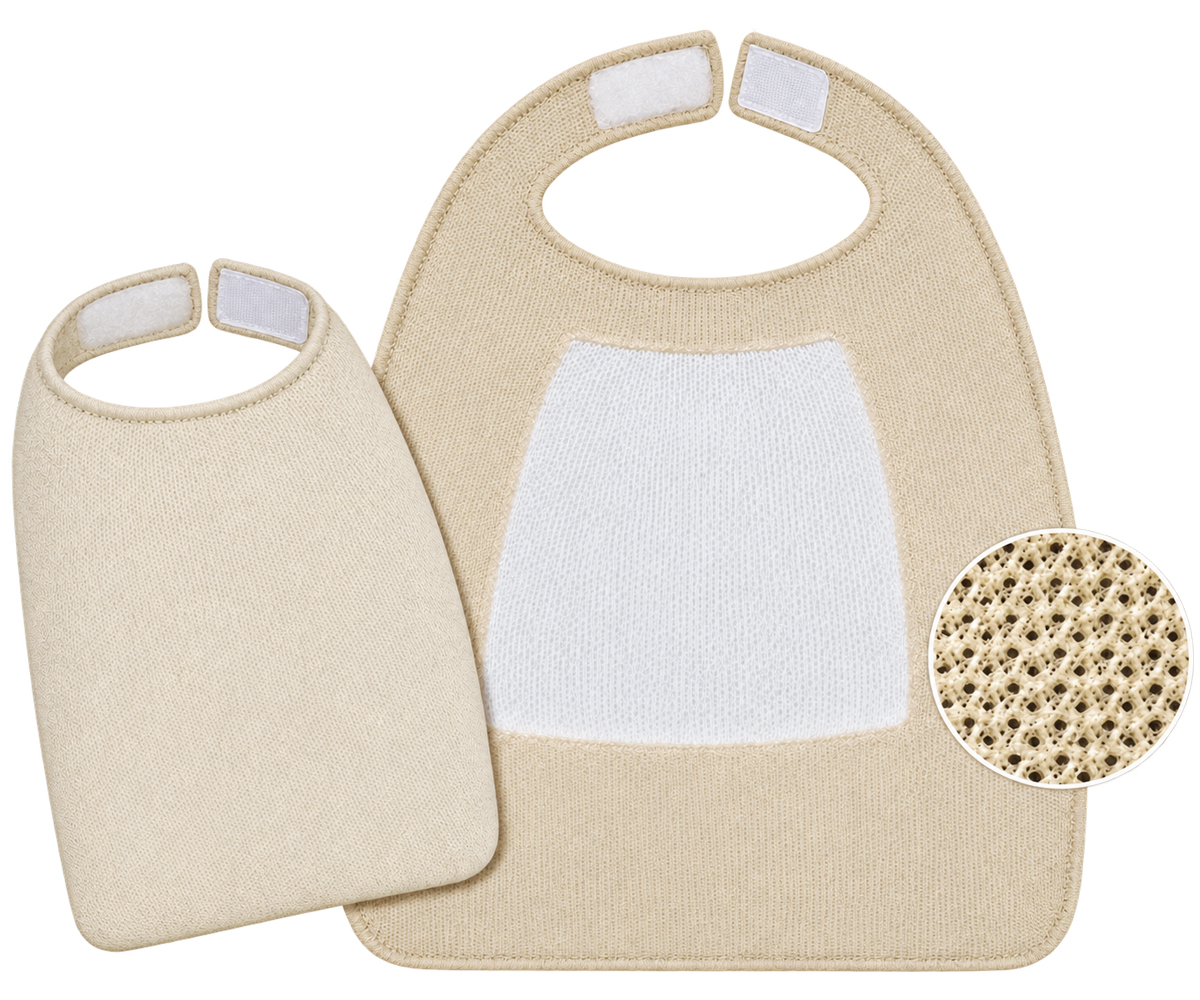 Collarino per tracheotomia Nuovo Filtro AZP beige con protezione interna