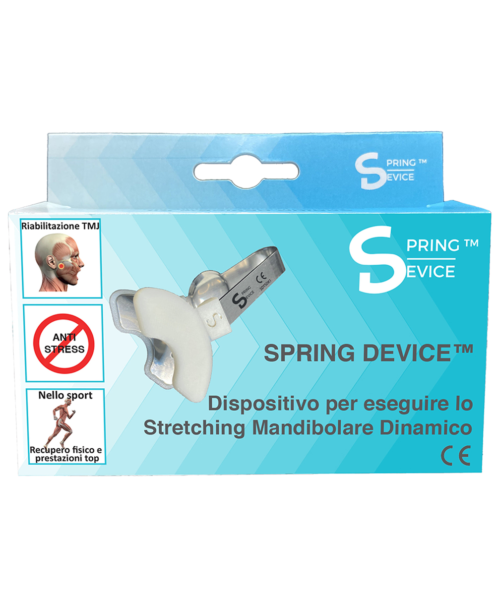 Dispositivo medico per stretching mandibolare dinamico, ideale per riabilitazione, fisioterapia e odontoiatria, certificato CE