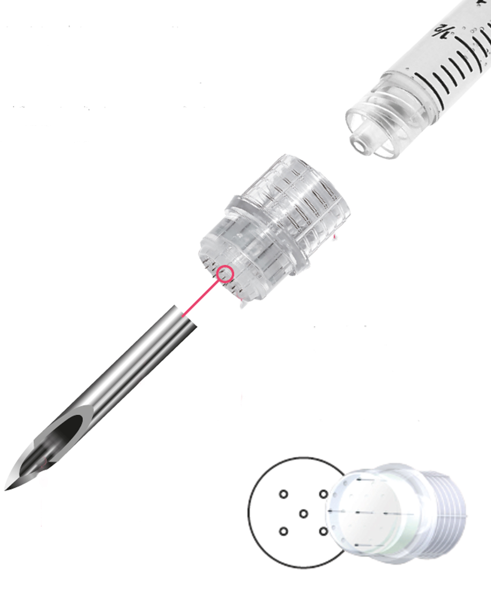 Multiiniet. turtlepin str l/l 5 aghi 32g 2mm mesoterapia 20 pz 