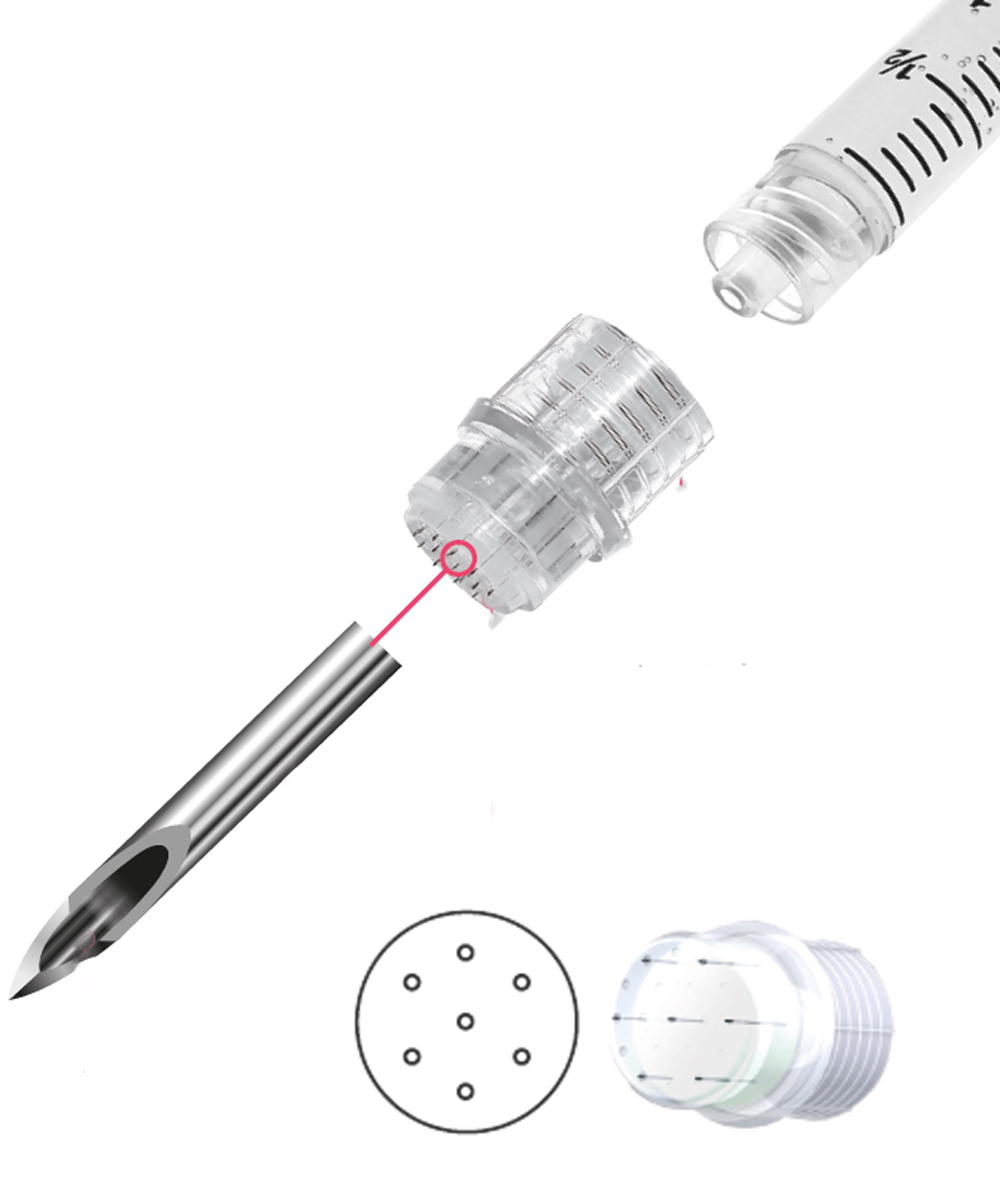 Multiiniet. turtlepin str l/l 7 aghi 32g 2mm mesoterapia 20 pz 