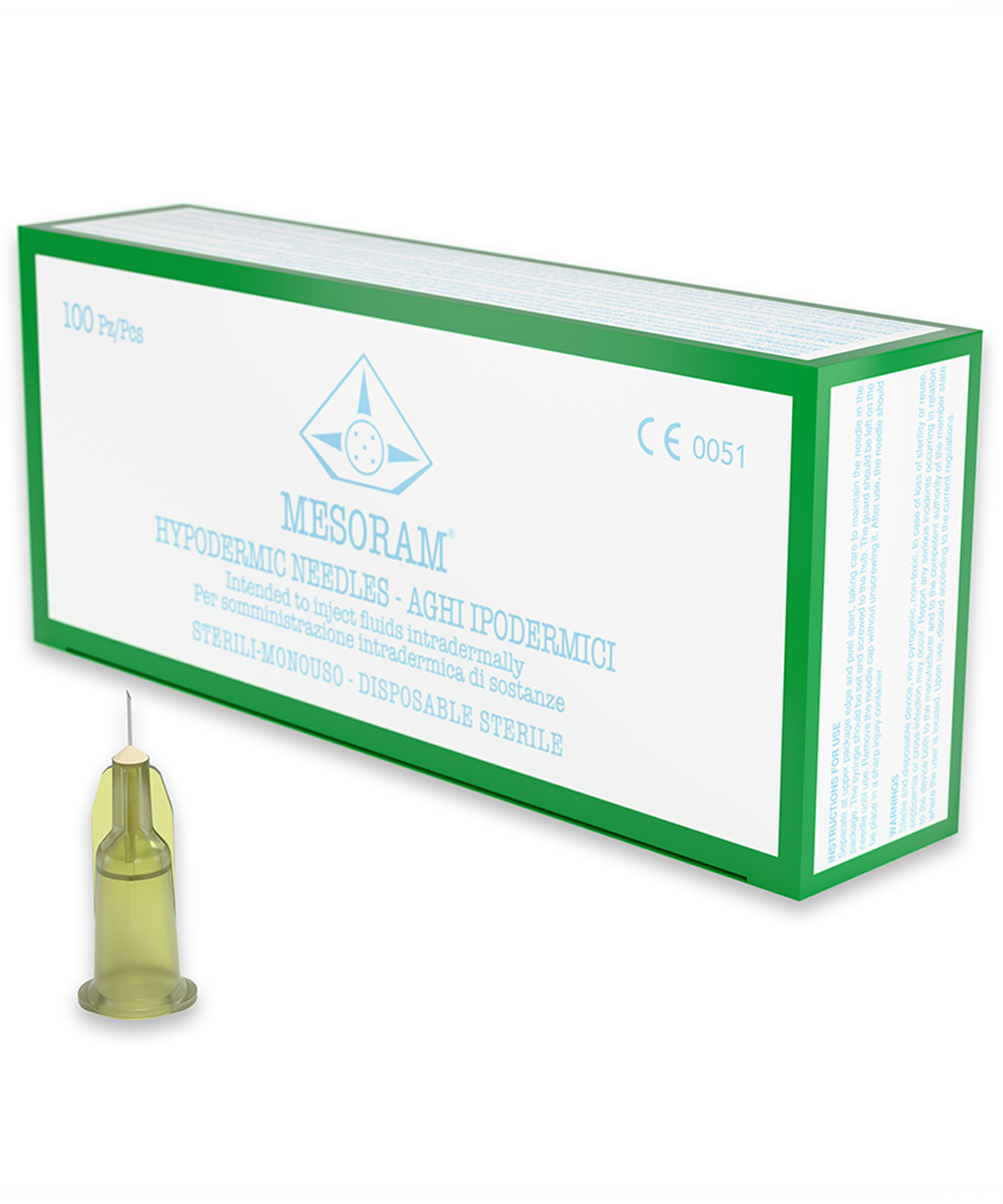 Ago mesoterapia luer mesoram 30gx4mm diam 0.30 conf. 100 pz 