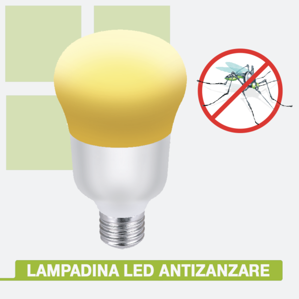 Lampadina led antizanzare 11w 