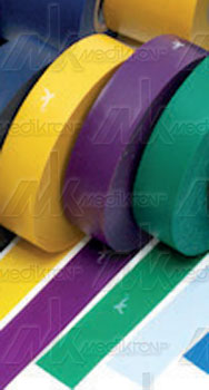 Cerotto reggi calzini parastinchi cm. 2 x 33 mt. colore viola 