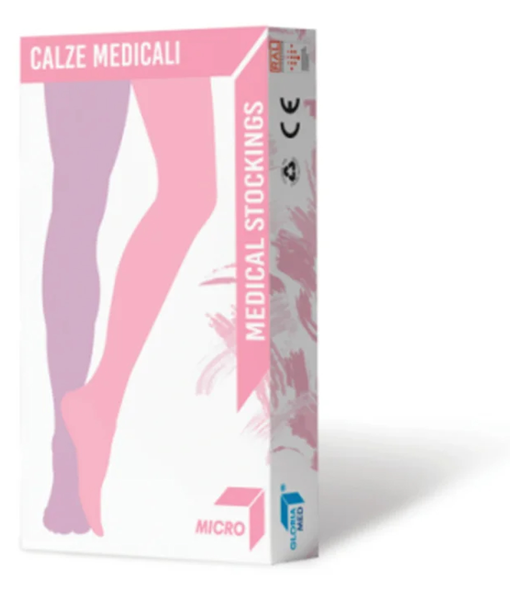 Gloria med collant microfibra kl.1 p.a. nero mis. m max 