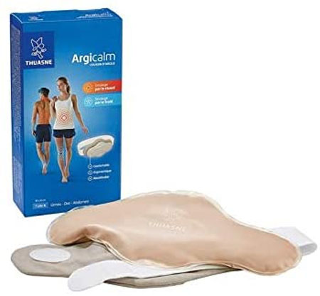 Termoterapia: argicalm t4 ter.caldo /freddo a base di argilla 17x43cm. 