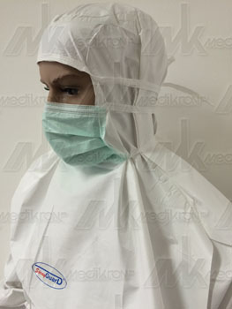 Cappuccio + mascherina cleanguard cat. iii 4 b 