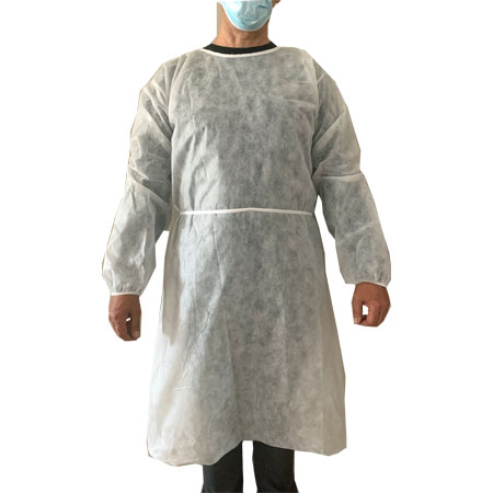 Camice monouso in tnt idrorepellente cf5pz s/m no dpi-no dm 