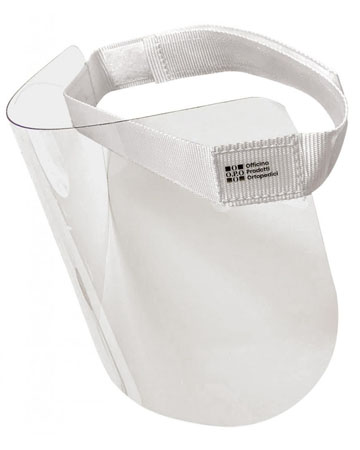 Visiera schermante dpi col. bianco  