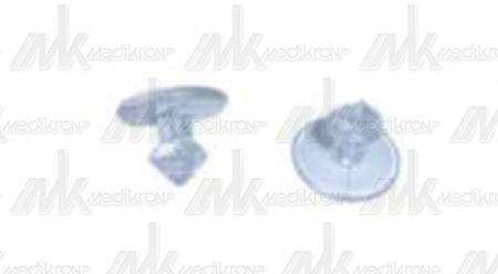 Bottone in plastica fermafascia 