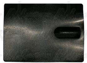 Elettrodo silicone conduttivo 6x8,5 presa femmina 2 mm. cf. 25 pz. 