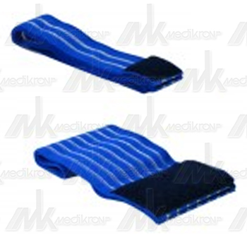 Fascia elastica x elettr. h10x100cm colore blu 