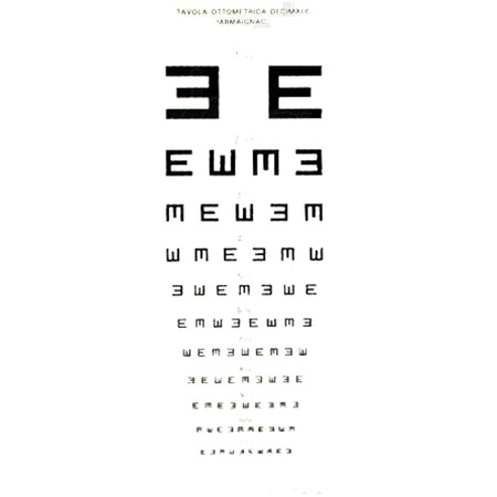 Ottotipo su cartone armaignac 5mt il 