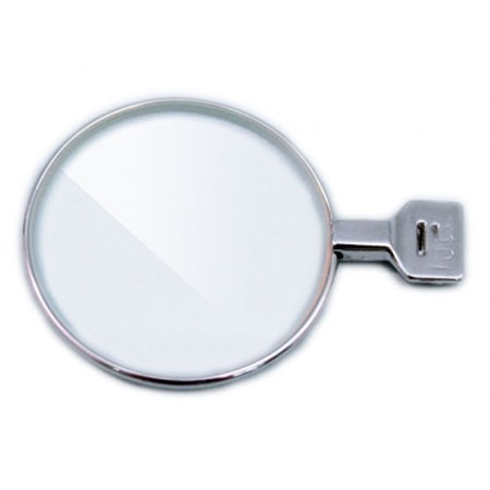 Lente sferica +0,50 c/cerchio in metallo 