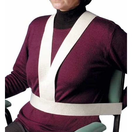 Cintura pettorale c/bretelle per carrozzina 